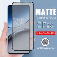 Full Cover Matte Tempered Glass For OnePlus Nord 4 Nord4 5G 2024 Anti-Fingerprint Matte Screen Prote