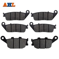 AHL Motorcycle Front Rear Brake Pads for Honda 599 CB600F CBR600 CB600 Hornet CBF600 CB750 CBF1000 F