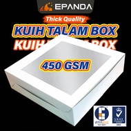 EPANDA Window Cake Box Kotak Kek Kotak Kuih Talam Food Storage Box Kotak Donut Box Talam Box Kotak Kuih Lapis Kotak