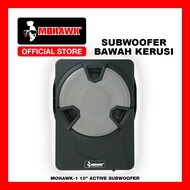 MOHAWK Car Audio MOHAWK-1 SERIES 10 inch Under Seat Active Subwoofer l Subwoofer Bawah Kerusi , 550W