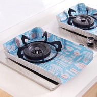 全城熱賣 - 藍色 - 煤氣爐頭 防油 防污錫紙 2片裝