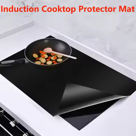 Induction Cooktop Protector Mat Silicone Induction Cooker Cover Heat Resistant & Waterproof - Preven