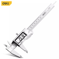 DELI DL91150 Stainless Steel Vernier Caliper 150mm Measuring Device Professional Tools Ready Stock M