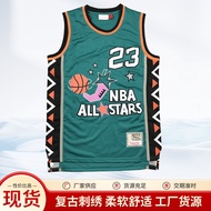 Spot Goods Chicago Bulls Chicago Bulls 96All-Star23Green Jordan91Rodman  Basketball Jersey