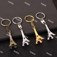 Creative metal Paris Tower keychain, Eiffel Tower commemorative keychain