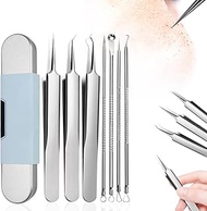 Blackhead Extraction Tool Kit, 7 PCS Blackhead Remover Tool Acne Extraction Tools, Blackhead Extract