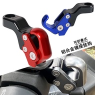 ★Bj★Suitable for Skyhawk TS150 Motorcycle Modified Rearview Mirror Storage Hook Aluminum Alloy Folding Luggage Hook