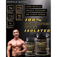 MUSCLE MATRIX HYDROLYZED WHEY ISOLATED