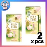 固力果 - 【2盒】Pejoy百醇 桃桃抹茶味百力滋 | 42g x 2盒 |【最佳賞味日期：2025年2月19日前】