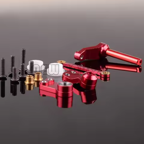 NEW ENRON 1Set Aluminum #CC048 Bearing Steering Bell crank Assembly Upgrade Accessories for RC Model