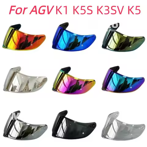 Motorcycle Helmet Visor AGV K5 K5S K3SV K1 K1S Compact ST Anti-Scratch Anti-UV Windshield Shield Len