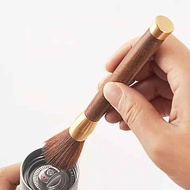 Coffee machine cleaning brush with wooden handle for dusting coffee powder -IP888
