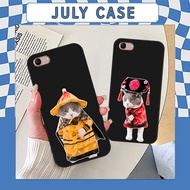 Oppo A83 Back Cover with Silly Career and Dog Shape
