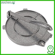 SUCHENSG Dough Press, Non Stick Surface 6.3 Inch Tortilla Press, Traditional Cooking Easy Clean Heav