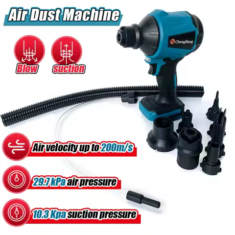 Cordless Dust Blower Inflator Rechargeable Air Dust Machine Lithium Electric Cleanner Dusts Vacuum B