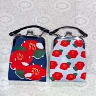 京都綾小路附帶口金包-椿