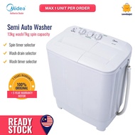 Midea Semi Auto Washing Machine (13kg) MSW-1308P