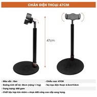 Phone stand for livestream video recording 47cm, adjustable height 47cm