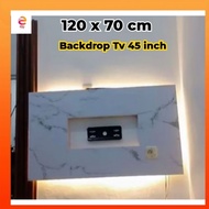 TV Backdrop LED lamp TV center hole 45 inch 120 x 70cm