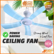 360° Ceiling Fan Large Wind Low Noise Portable Hostel Bedroom Hanging Fan Mini Kipas Gantung Kipas A