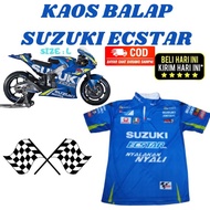 Suzuki ECSTAR Short Racing Shirt - SUZUKI ECSTAR Racing Shirt - Racing JERSEY