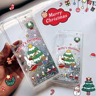 For Samsung S26 Ultra S25 Ultra S24 Ultra S25 FE S23U A56 Christmas Miffy Rabbit Glitter Quicksand L