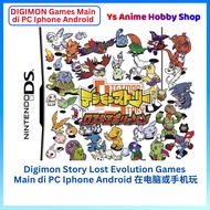 【 NDS Game Main di PC IPHONE ANDROID  】Nds Digimon Story Lost Evolution agumon battle PC Phone GAME