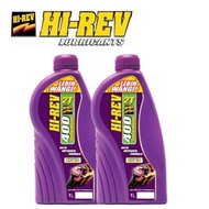 HI-REV 2T 400 SUPER RACING API TB MINYAK HITAM 100% ORIGINAL HIREV 1L