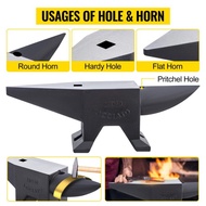 New

 SucceBuy 10-60Kg Steel Single Round Horn Anvil Steel Block Blacksmith Bench Tool Jewelry Makin