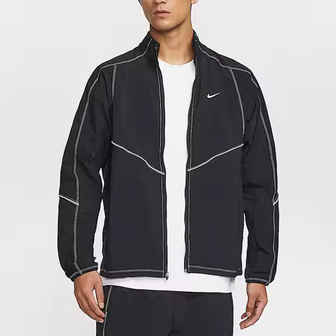 Nike genuine Retro Dri FIT men's standing collar woven sports jacket IF2029-010