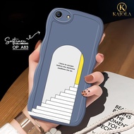 CASING HP OPPO A83 - CASE HP OPPO A83 2018 - SOFTCASE GELOMBANG OPPO A83 - TPU - PELINDUNG BELAKANG 