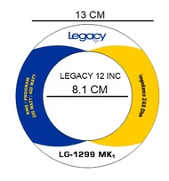STIKER MAGNET SPEAKER LEGACY 12 INC KODE LG-1299 MK1