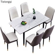 TLQ Sintered stone table Extendable dining table long table marble table foldable table dining table and chair