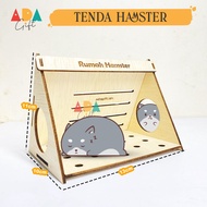 TENDA Hamster Tent | Hamster Gazebo | Hamster Accessories | Hamster Toys | Hamster Furniture