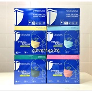 [READY STOCK] Medicos Submicron 3ply/4ply Hijab (Headloop) Surgical Face Mask 50pc