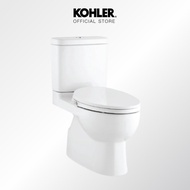 KOHLER (จัดส่ง 5-7 วัน) Reach 2-PC 3/4.8L w/C3-030 bidet seat สุขภัณฑ์แบบสองชิ้น รุ่นรีช K-25991X-0