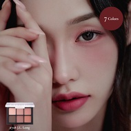 Dinto : Blur-Finish Shadow พาเลตตา 6 หลุม [Official Store]