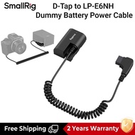 SmallRig Cáp nguồn pin giả D-Tap to LP-E6NH | Cáp nguồn LP-E6NH cho Canon R5/ R5 C / R6 / R7 4252