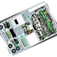 stiker miniatur truk oleng /wahyu abadi 02 Car