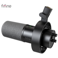 FIFINE K688 USB/XLR Dynamic Microphone for PC or Sound Card Recording, Podcasting, Live streaming