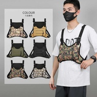 Bag Functional Vest Bag Casual Men's Bag Vest Bag Men's Chest Bag Tooling Backpack Trendy Vest Bag