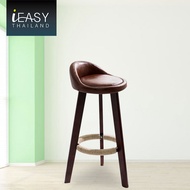 iEasy เก้าอี้ เก้าอี้บาร์ เก้าอี้สตูลบาร์ ทรงสูง 37x28x70CM มีพนักพิงหลัง เก้าอี้ออกงาน โฮมออฟฟิศ ตกแต่งบ้าน คอนโด เก้าอี้บาร์สูง 70 CM bar stool FD77