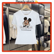 Cotton baju XS- 3XL disney popcloset tshirt woman men cartoon sesuai pakai baju t shirt perempua lel