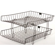 YOSOGO 2 TIER & 3 TIER WIRE TRAY DOCUMENT 420 - BLACK