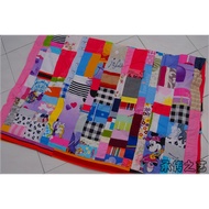 随机单人百家被 Random Tampung Seribu Homemade Single Adult Blanket 100% Cotton