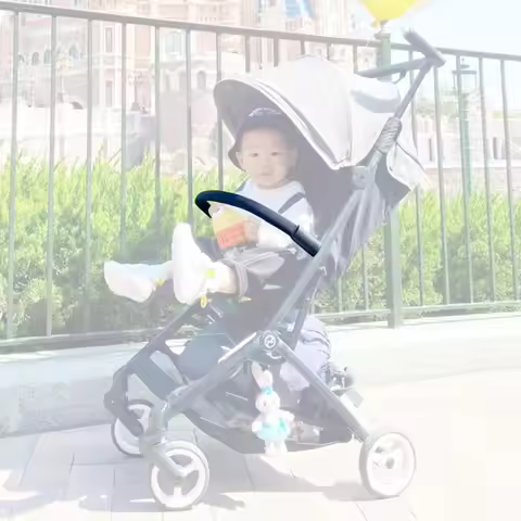 Stroller Armrest For Cybex Libelle Orfeo Pushchair Handrail Safety Fence Buggy Bumper Bar Flexible F