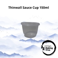 [Contents 50 Pcs] Thinwall Sauce Cup 150ml Meiji/ Sauce Cup 150ml Sauce Container 150ml Sauce Contai