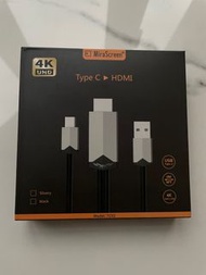 MiraScreen Type C to HDMI cable