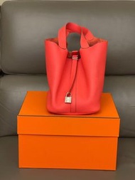 Hermes Picotin 26  Rose Jaipur