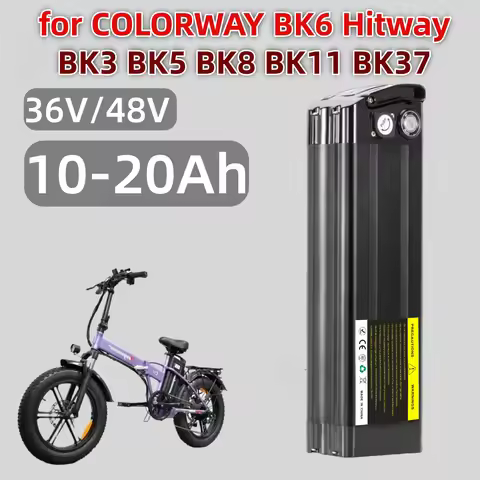 36V 48V 20Ah Replacement Battery for COLORWAY Hitway BK3 BK5 BK6 BK8 BK11 BK37 OneSport BK6 EVERCROS